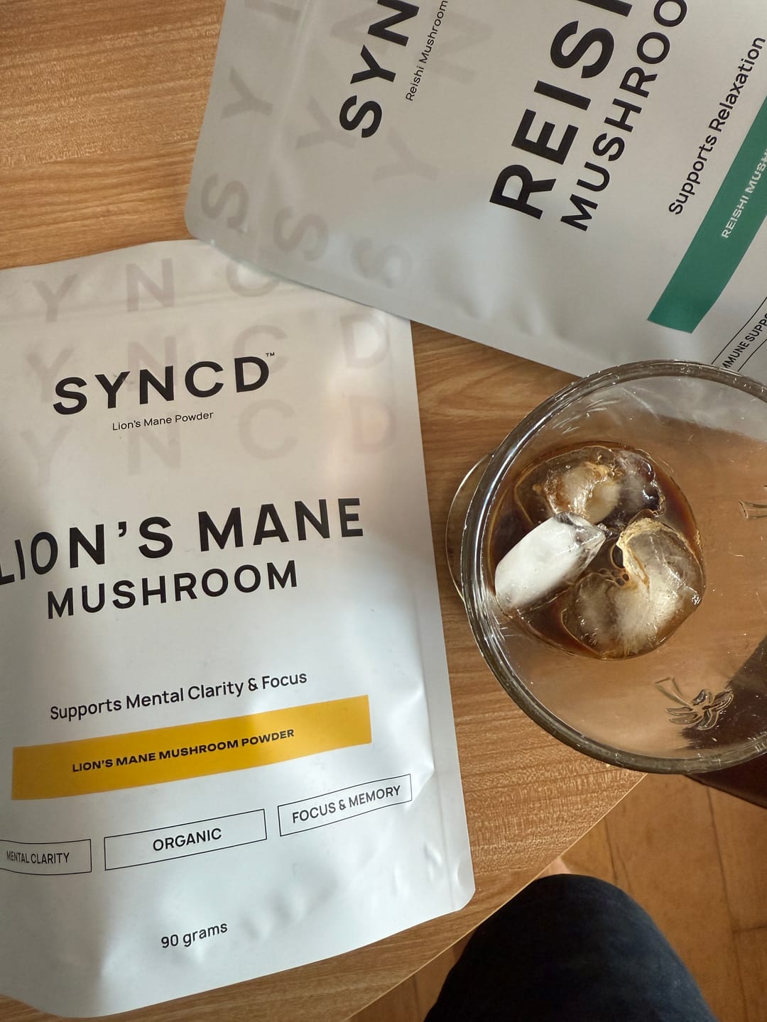 Customer photo review of SYNCD™ Lions Mane Mushroom Powder (Organic)