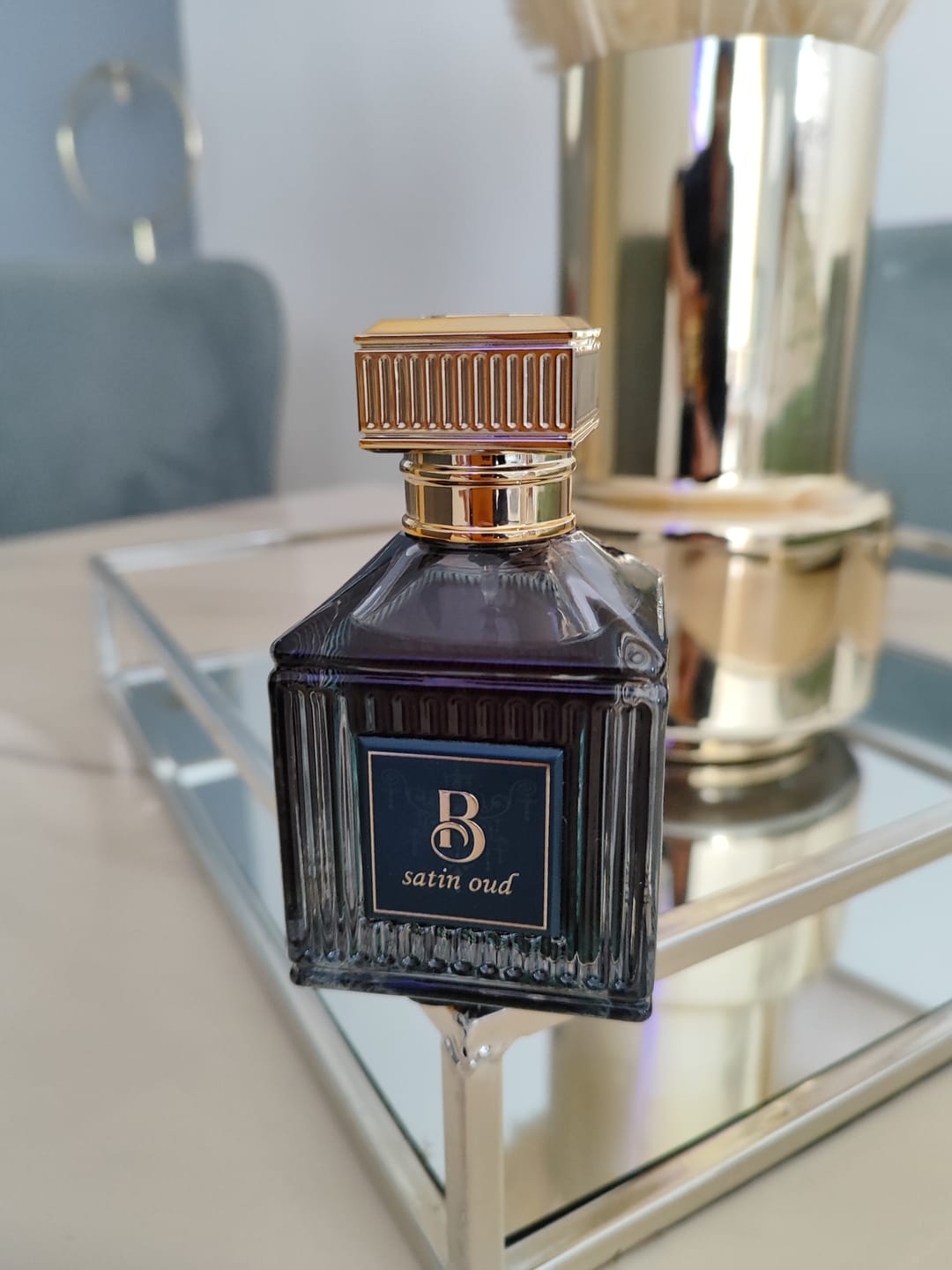 Customer photo review of Eau de Parfum Barakkat Satin Oud - Fragrance World 100 ML