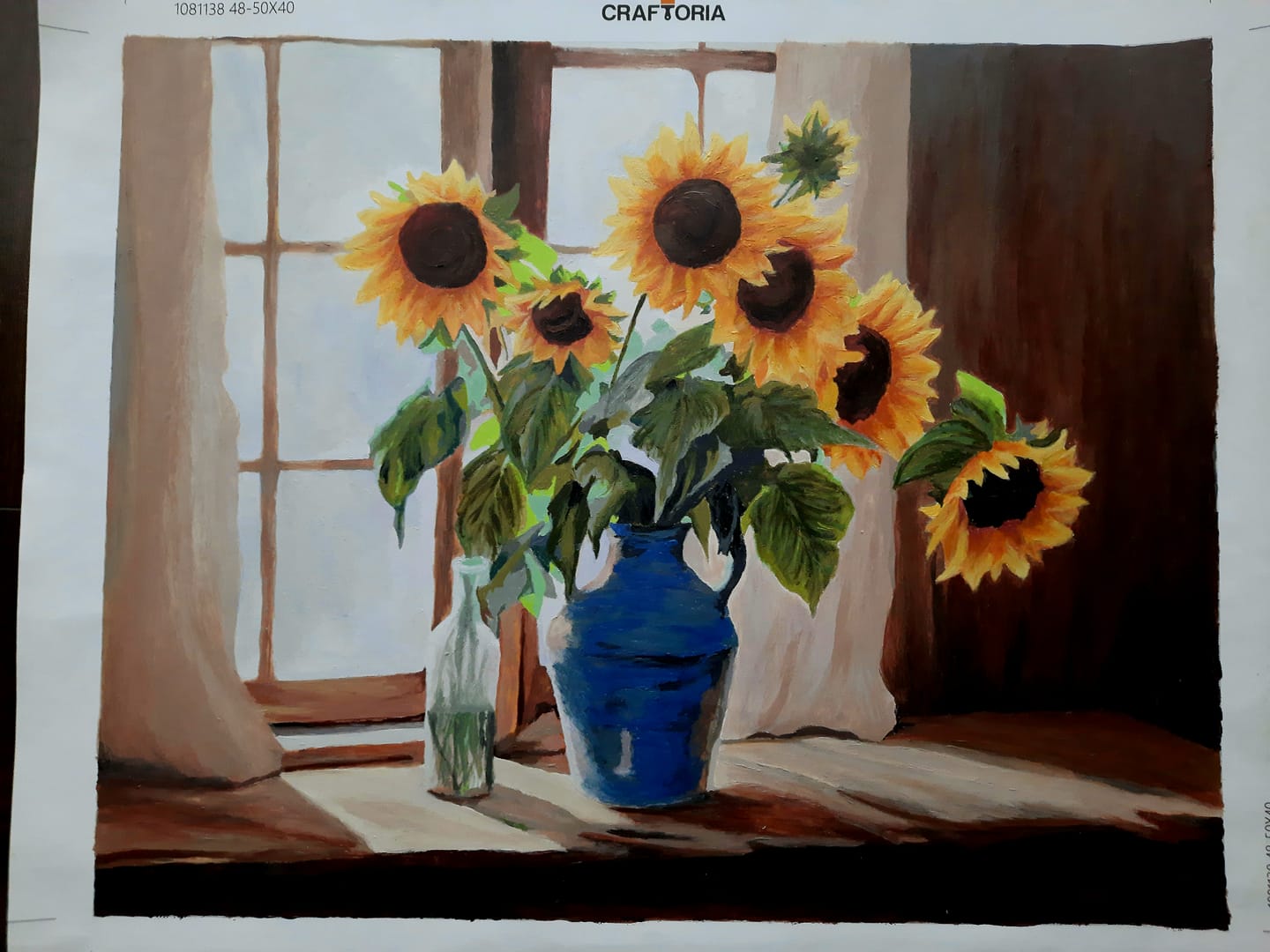 Customer photo review of Sunflowers Window Light