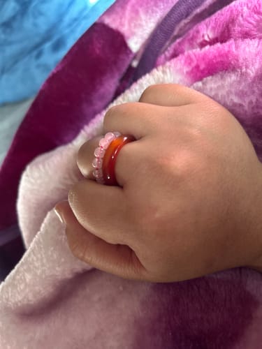 Customer photo review of Beaded Crystal Rings (BUY 2 GET 1 FREE)