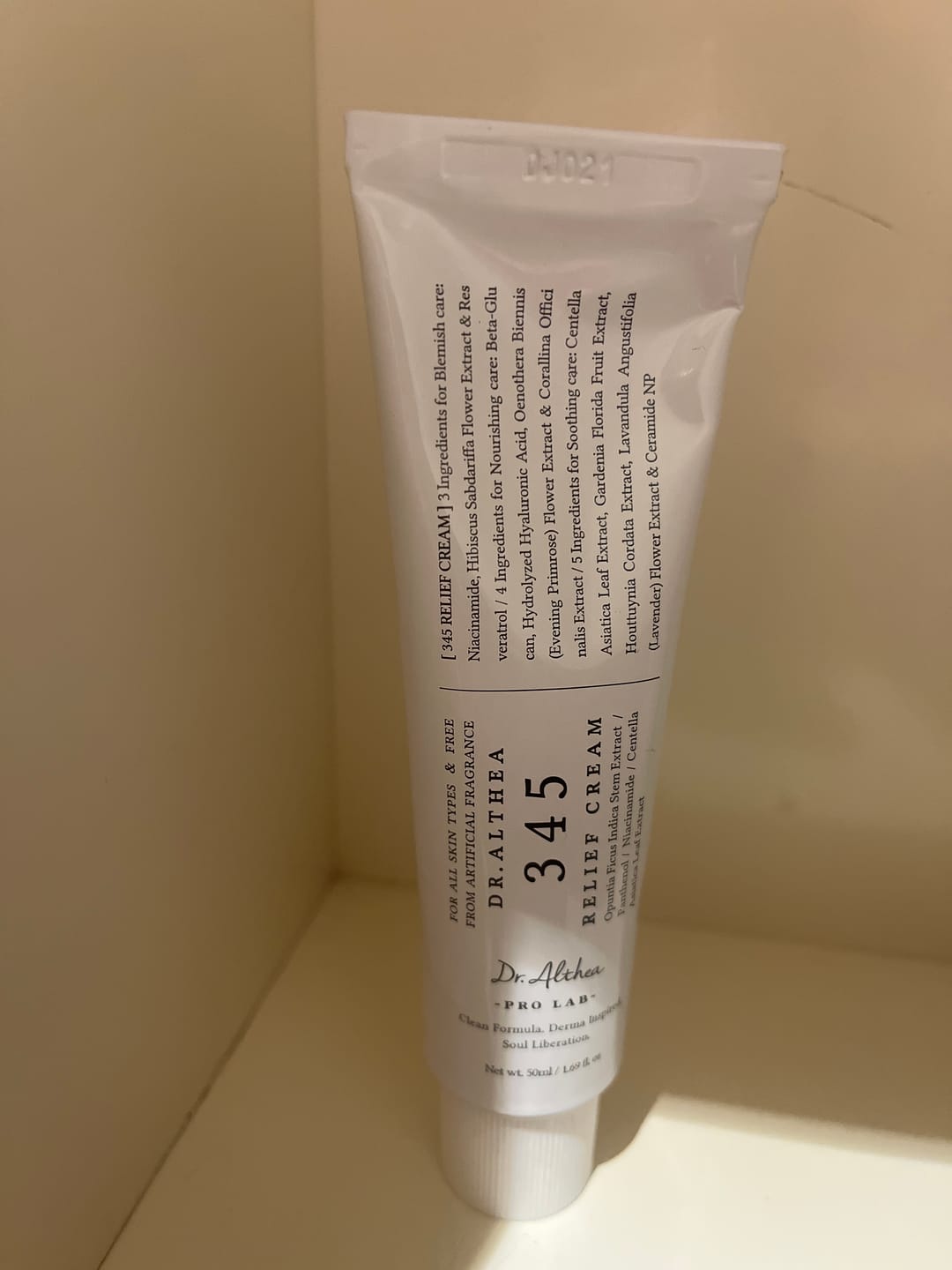 Customer photo review of Dr. Althea - Crème - 345 Relief Cream