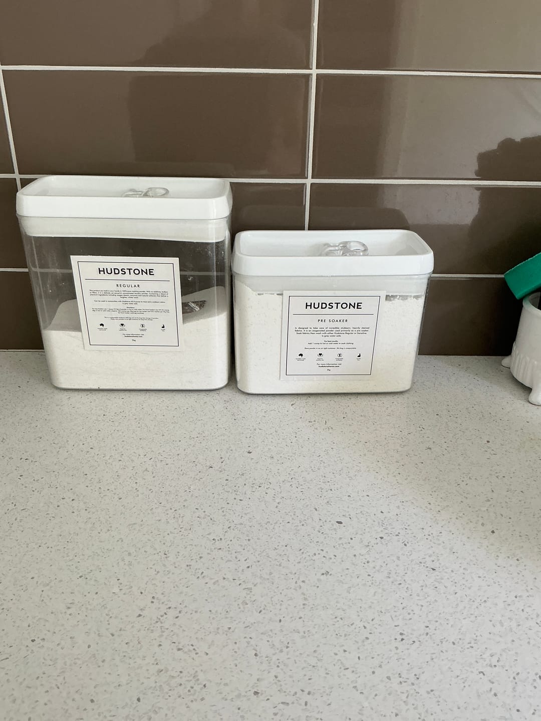 Customer photo review of Jar Labels