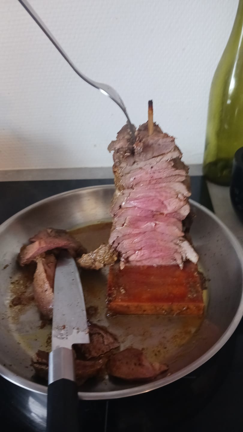 Customer photo review of Kebab de chevreuil - 700g