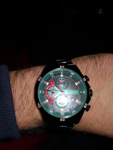 Customer photo review of Curren Madrid® orologio uomo acciaio