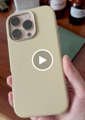 Customer video review of Timeless Luxe Phone Case - Desert Beige - iPhone 16 Pro