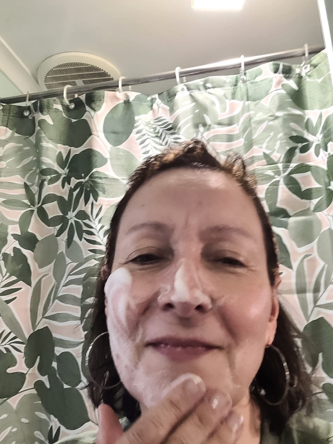 Customer photo review of Wild Bee Foaming Facial Cleanser