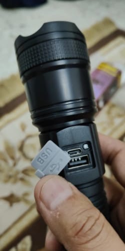 Customer photo review of Ultra Bright Telescopic Torch