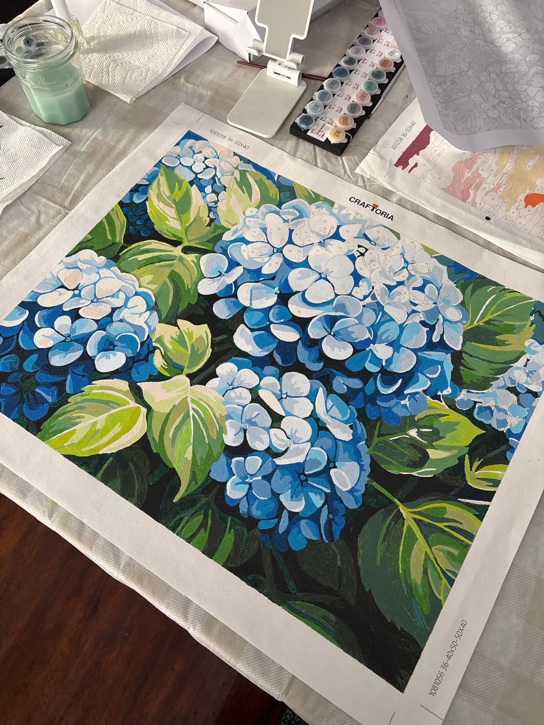 Customer photo review of Clustered Hydrangeas