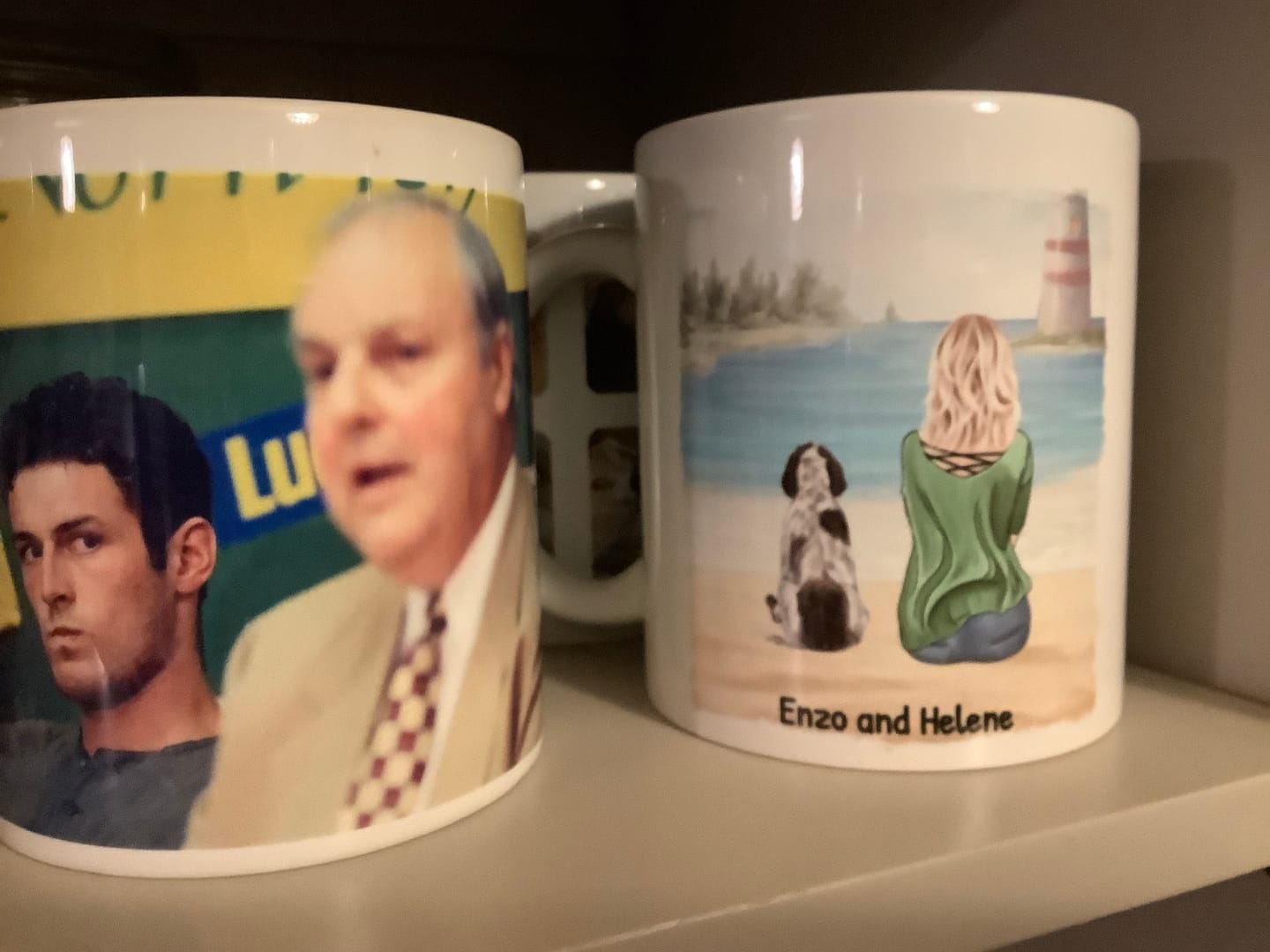 Customer photo review of Together with my pet - Personalised Mug