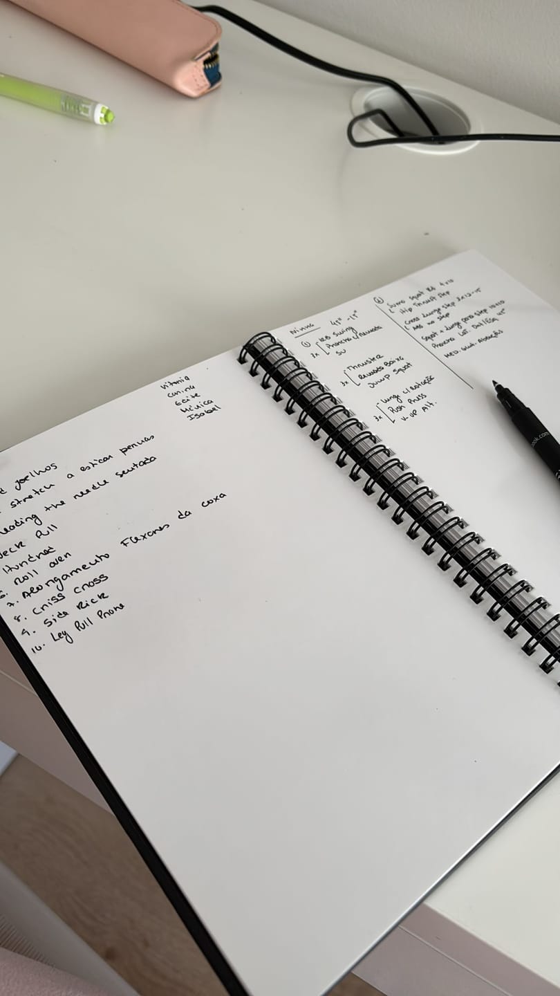 Customer photo review of Infinitebook Planner A5 Black