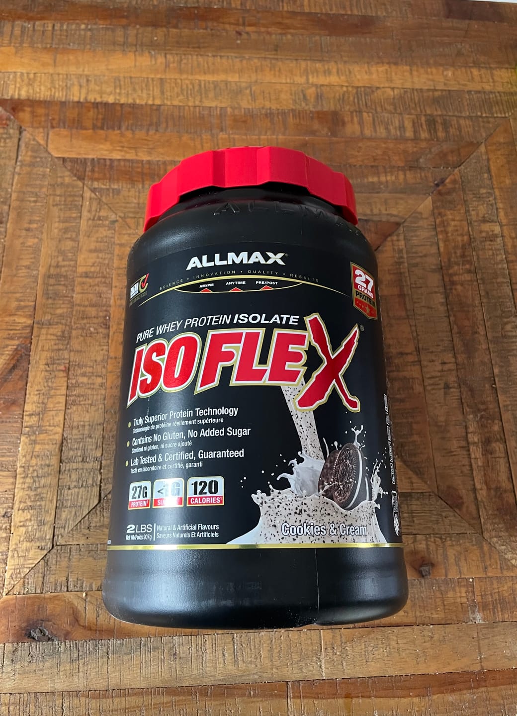 Customer photo review of Allmax Nutrition - Isoflex 2lb