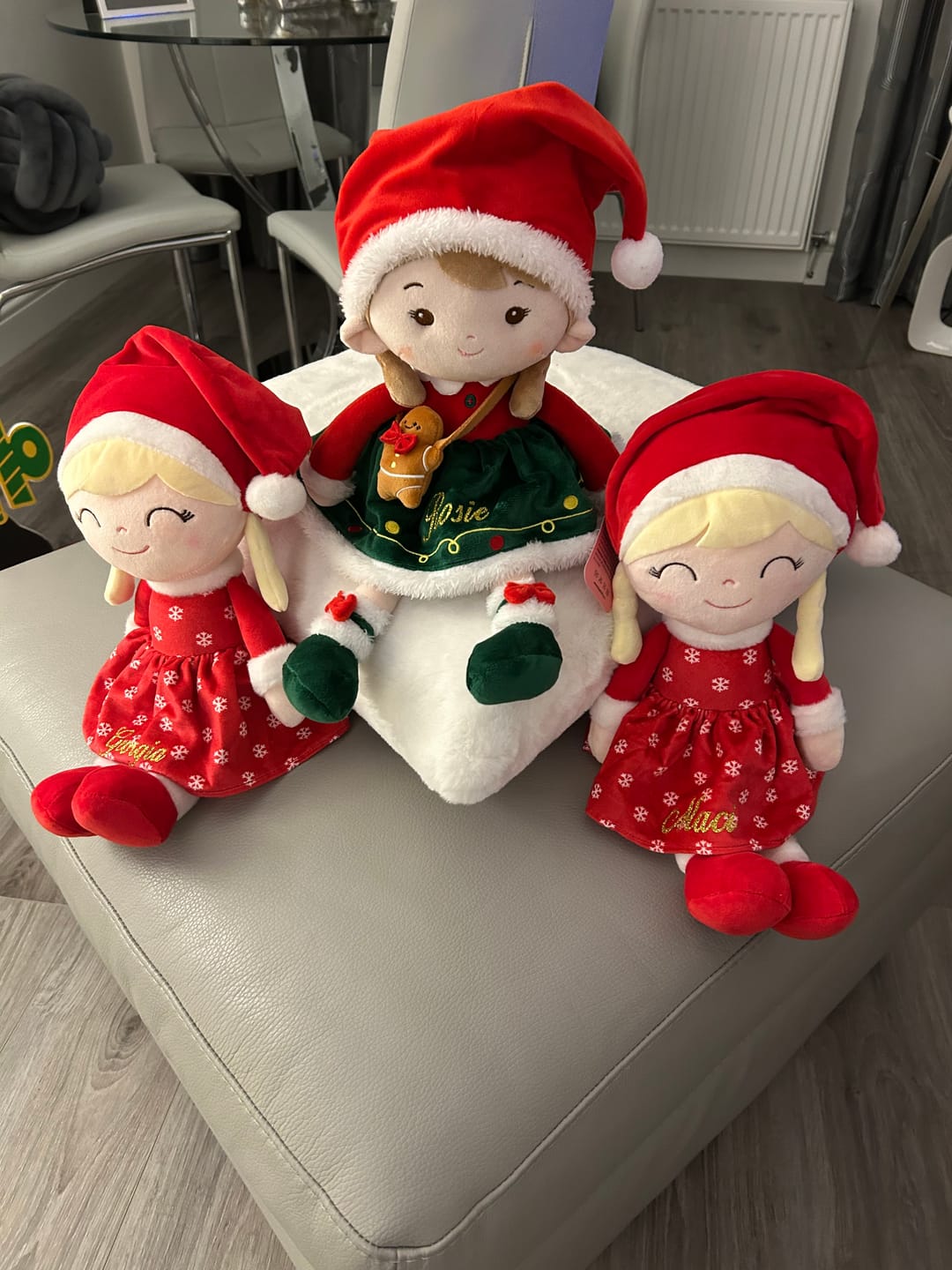 Customer photo review of Personalized Natalie the Elf - Christmas Special