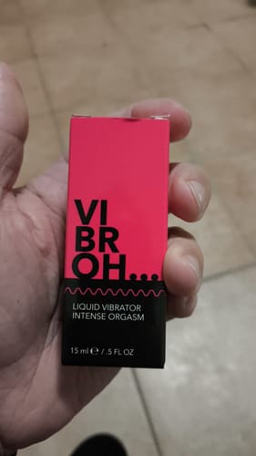 Customer photo review of Vibroh - Vibratore Liquido 15ml