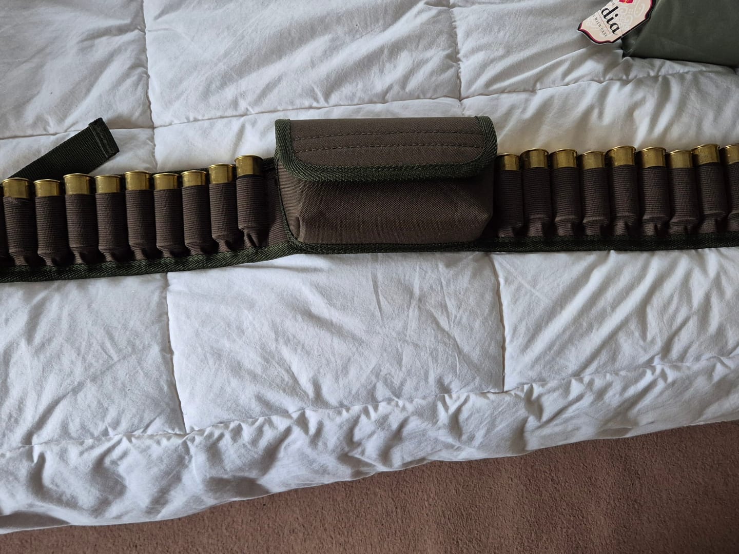 Customer photo review of Percussion Cartridge Belt Canvas - 2712