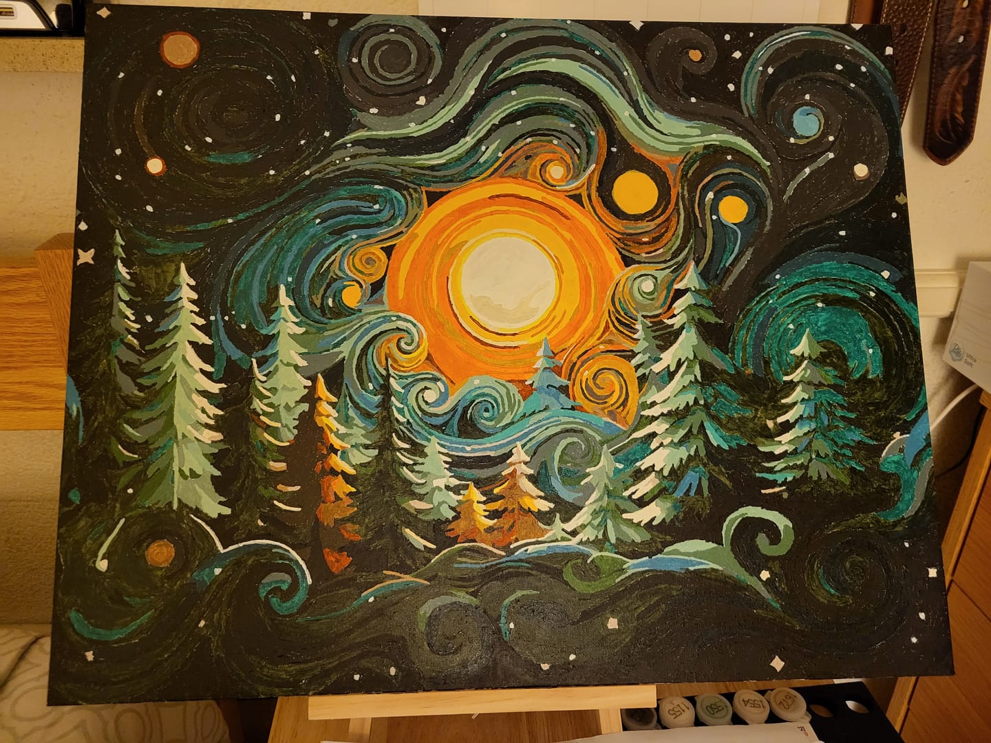 Customer photo review of Evergreen Snow Wonderland