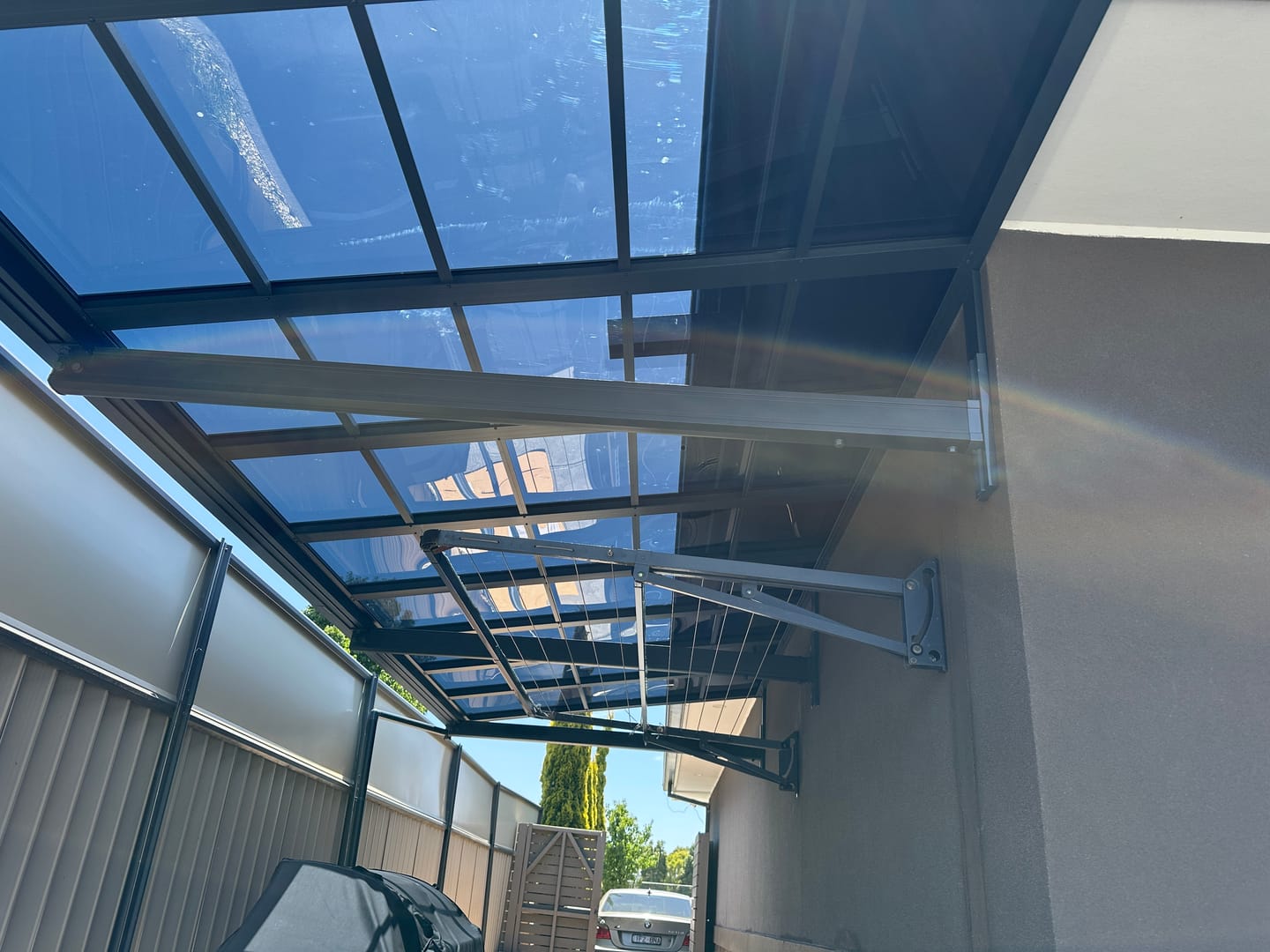 Customer photo review of City Window / Door Awning Canopy Collection