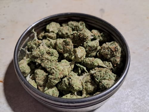 Customer photo review of Ice Cream Cake - Indoor THCA (Smalls)