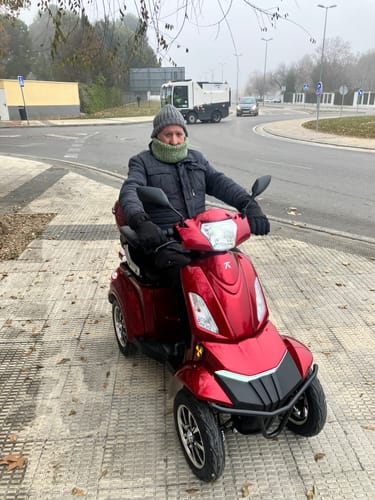 Customer photo review of Scooter Eléctrico TEKUON Faster xtrem iva Reducido