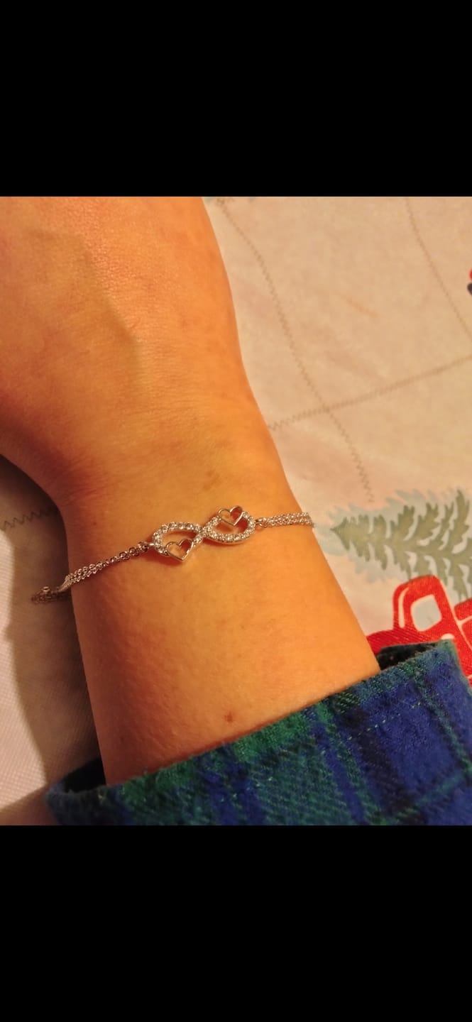 Customer photo review of (Almost Sold Out) Always Keep Me In Your Heart - Bracelet For Daughter