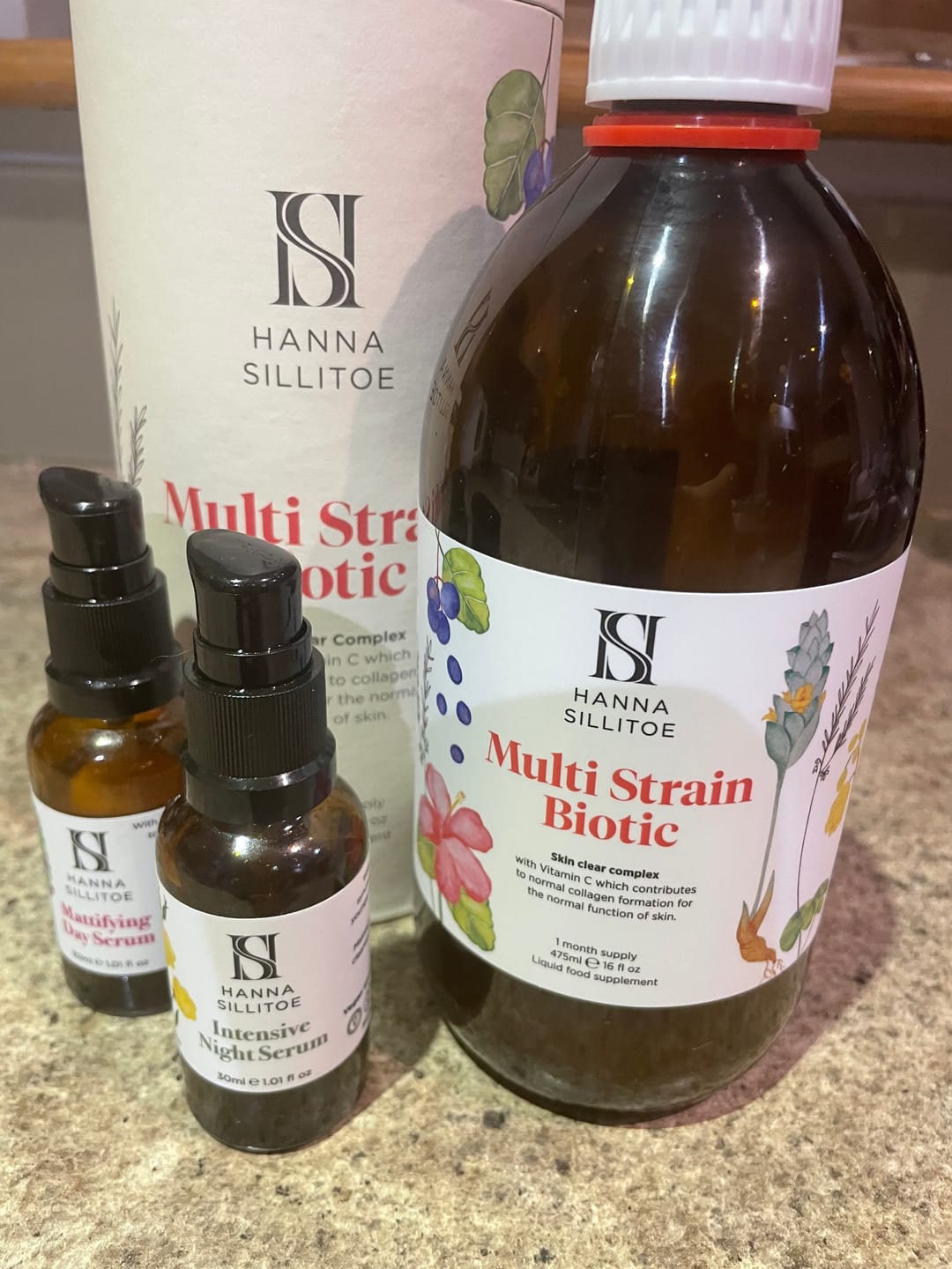 Customer photo review of Intensive Night Serum