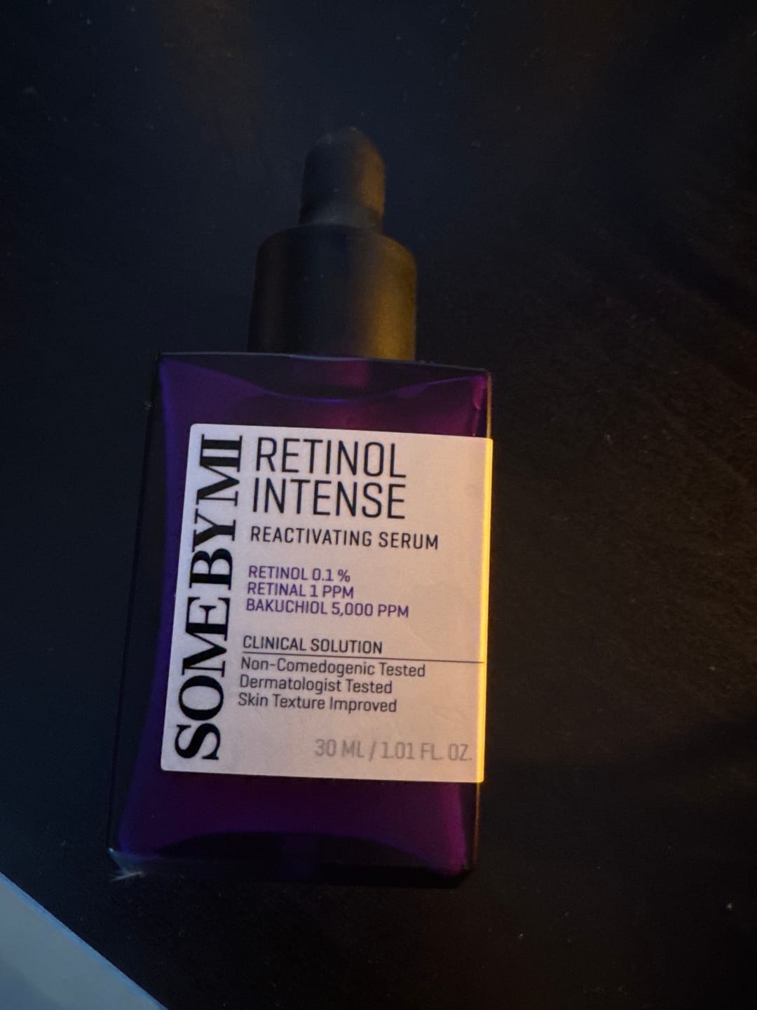 Customer photo review of Intensīvs serums ar retinolu un bakuhiolu Some By Mi Retinol Intense Reactivating Serum