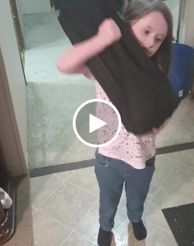 Customer video review of Training Sandbag