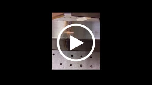 Customer video review of Cloudray CL-100 100W Fiber Laser Cleaning Machine Laser Rust Removal Trolley-Type Handheld Machine