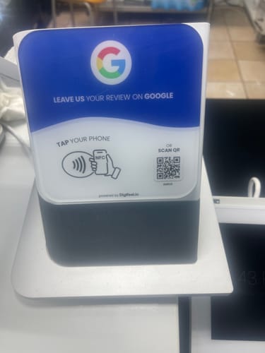 Customer photo review of Google Reviews - Card (FREE)
