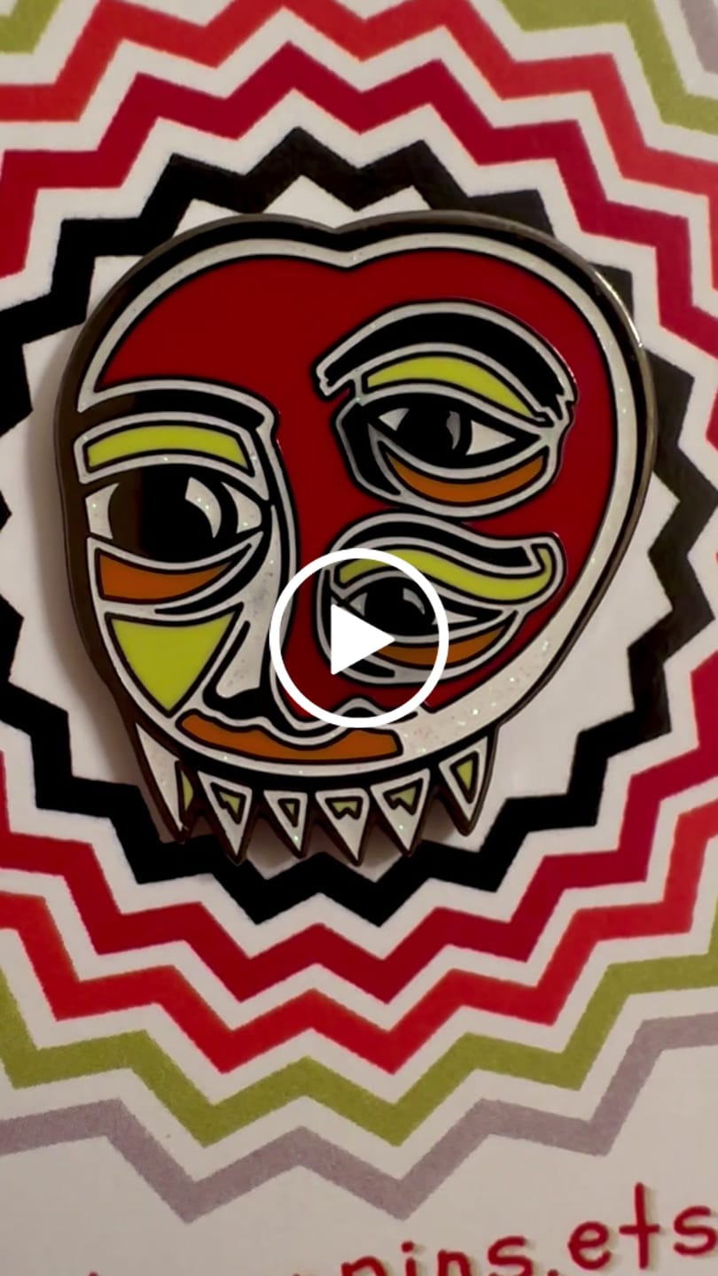 Customer video review of Custom Enamel Pins