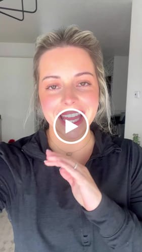 Customer video review of messy