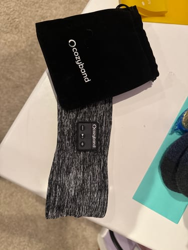 Customer photo review of CozyBand Wireless Headphones