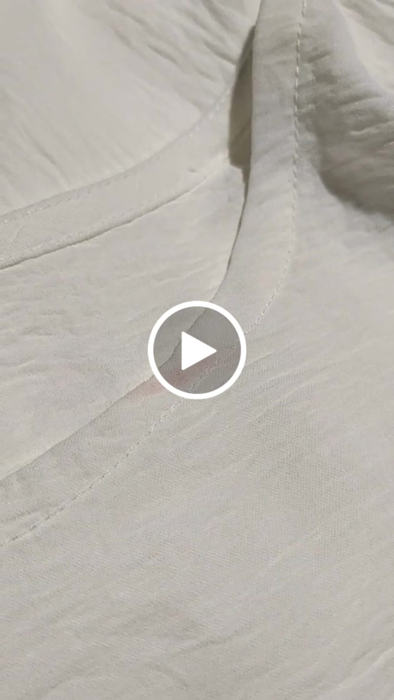 Customer video review of Sous abaya blanche manche longue
