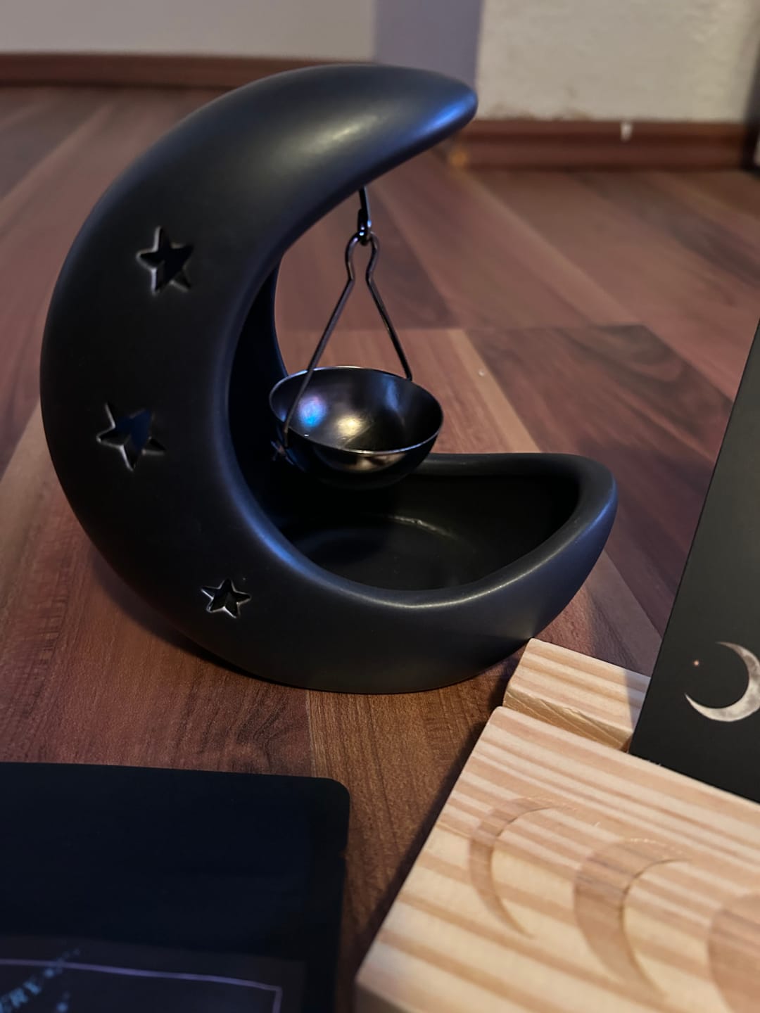 Customer photo review of Hängende Mond-Duftlampe