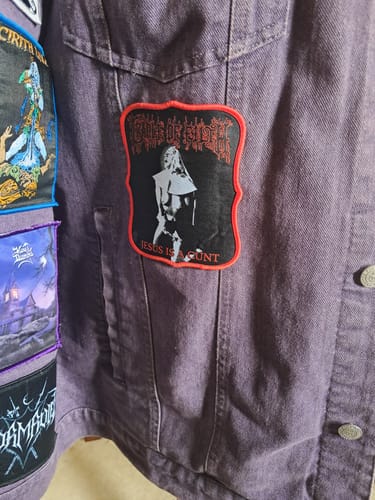 Customer photo review of Cradle Of Filth - Vestal Masturbation - Patch