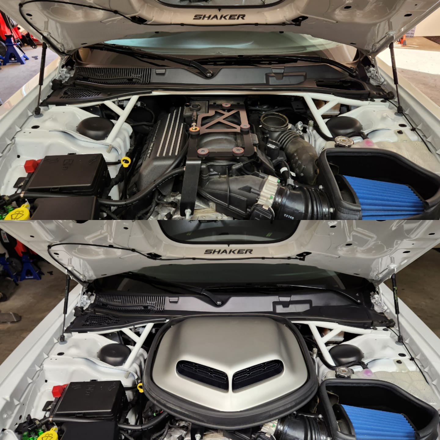 Customer photo review of Speedlogix Parking Brake Cover 2005-2023 Challenger/Charger