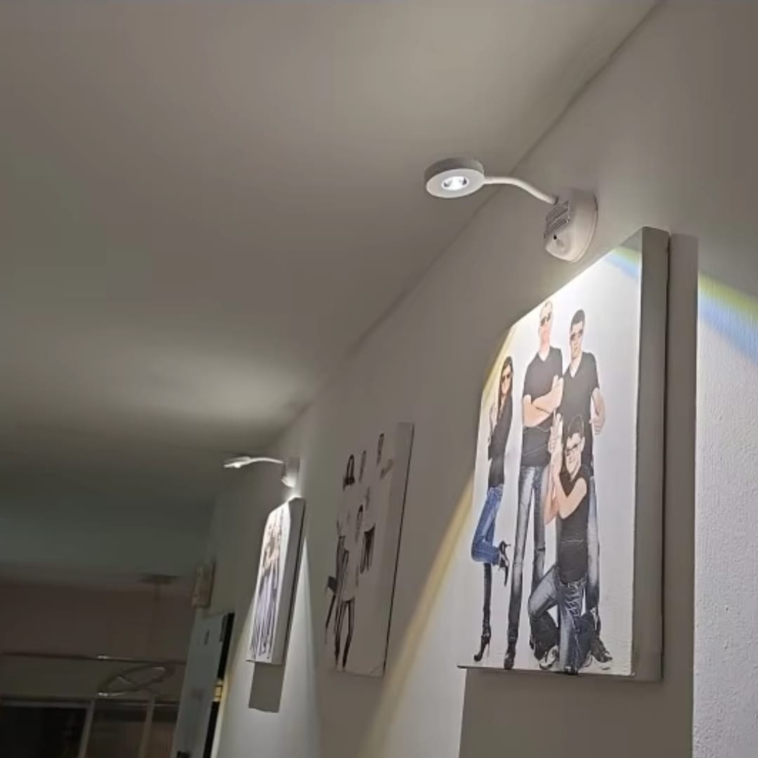 Customer photo review of Drahtloses LED Spot mit Bewegungssensor - Spark360