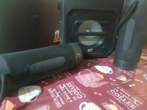 Customer photo review of Bocina Inalámbrica portátil | STF Lumo Tower | 2 pulgadas 3hrs uso 10W función TWS