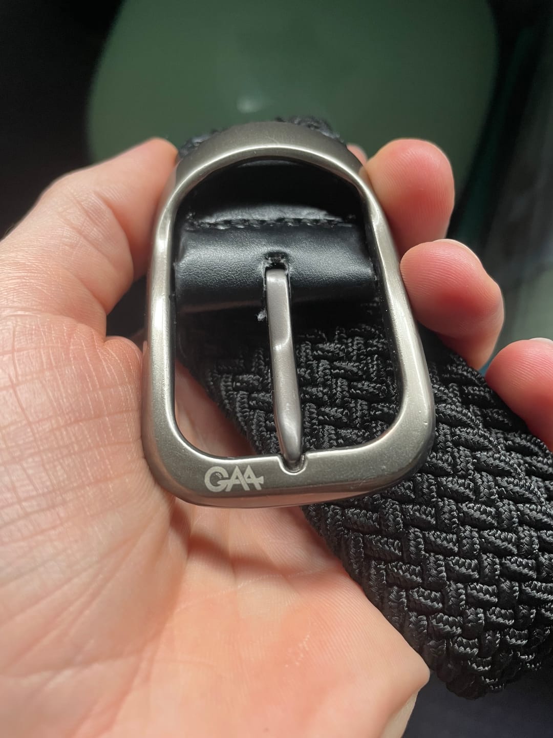 Customer photo review of Active Stretch Belt - Black