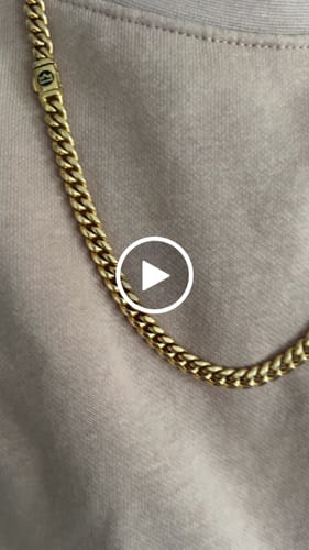 Customer video review of "Unbreakable" Cuban (Gold) 6mm
