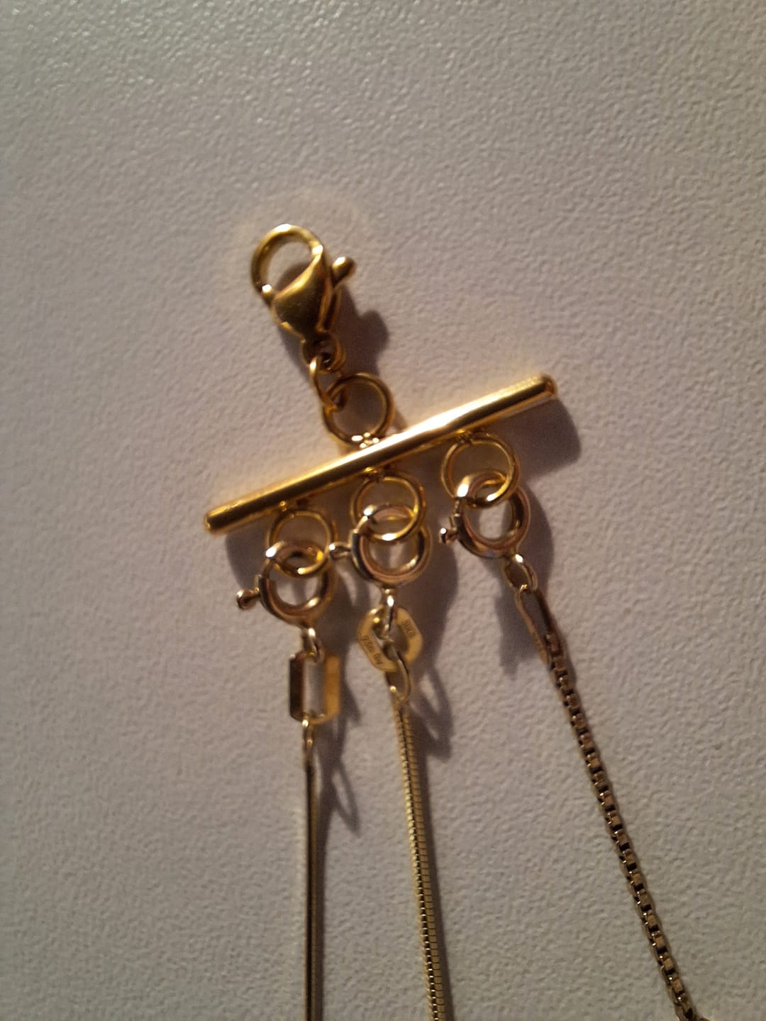 Customer photo review of Layering Helper | Halskettentrenner
