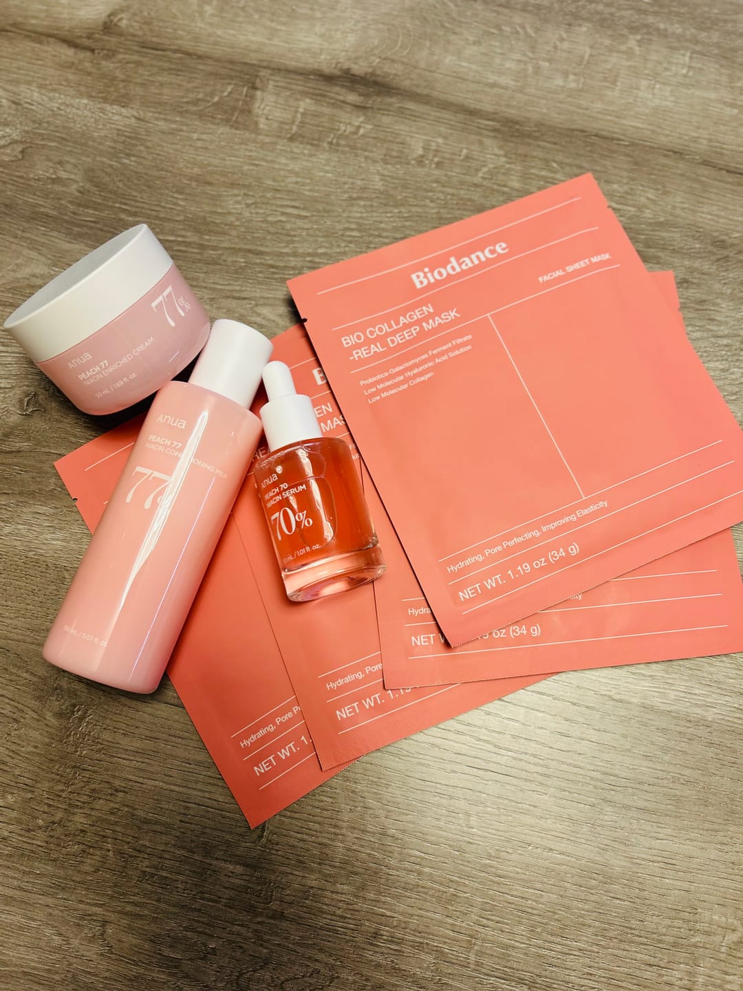 Customer photo review of Nakts hidrogela maska ar kolagēnu Biodance Bio-Collagen Real Deep Mask