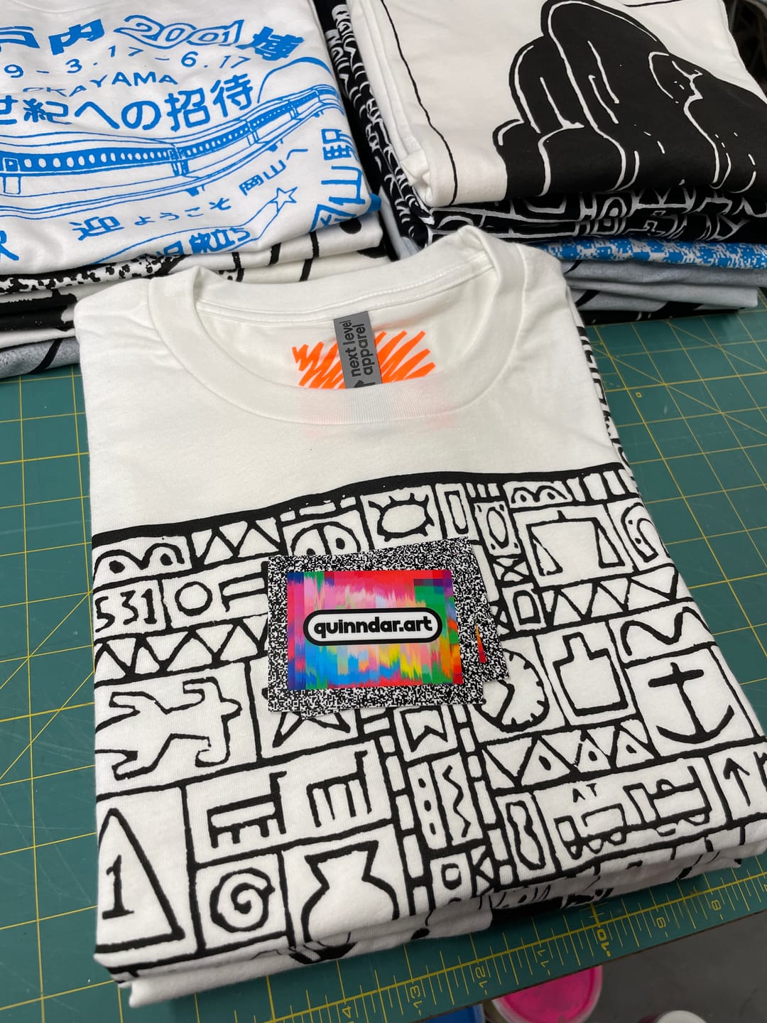 Customer photo review of Rectangle Stickers