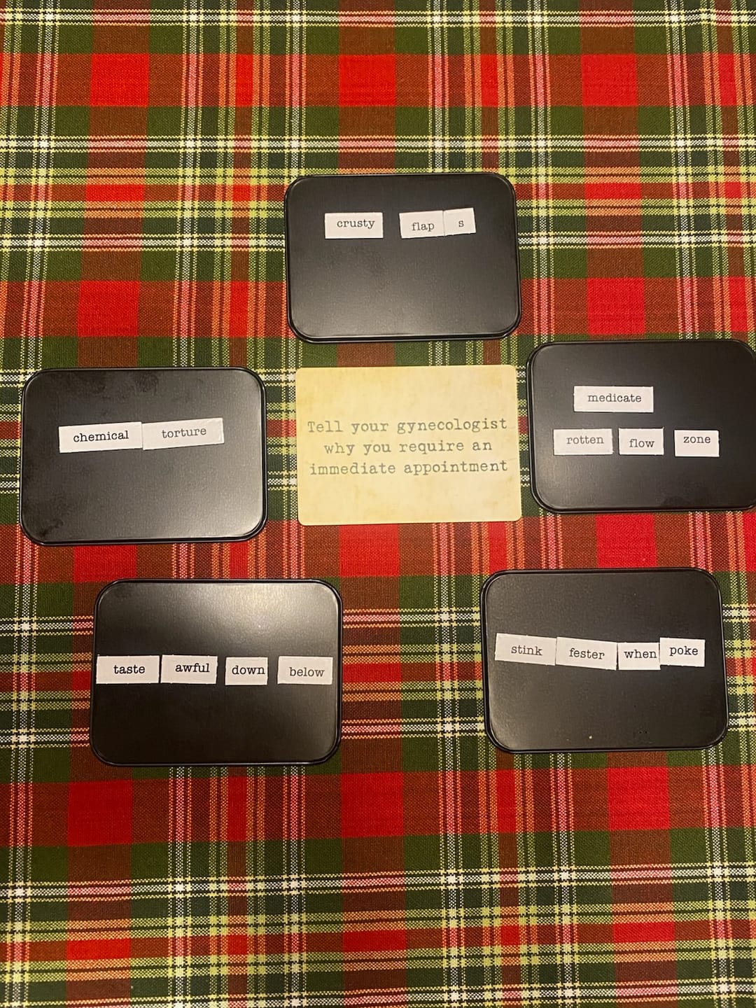 Customer photo review of Ransom Notes: NSFW (Not Safe for Work) Content Pack