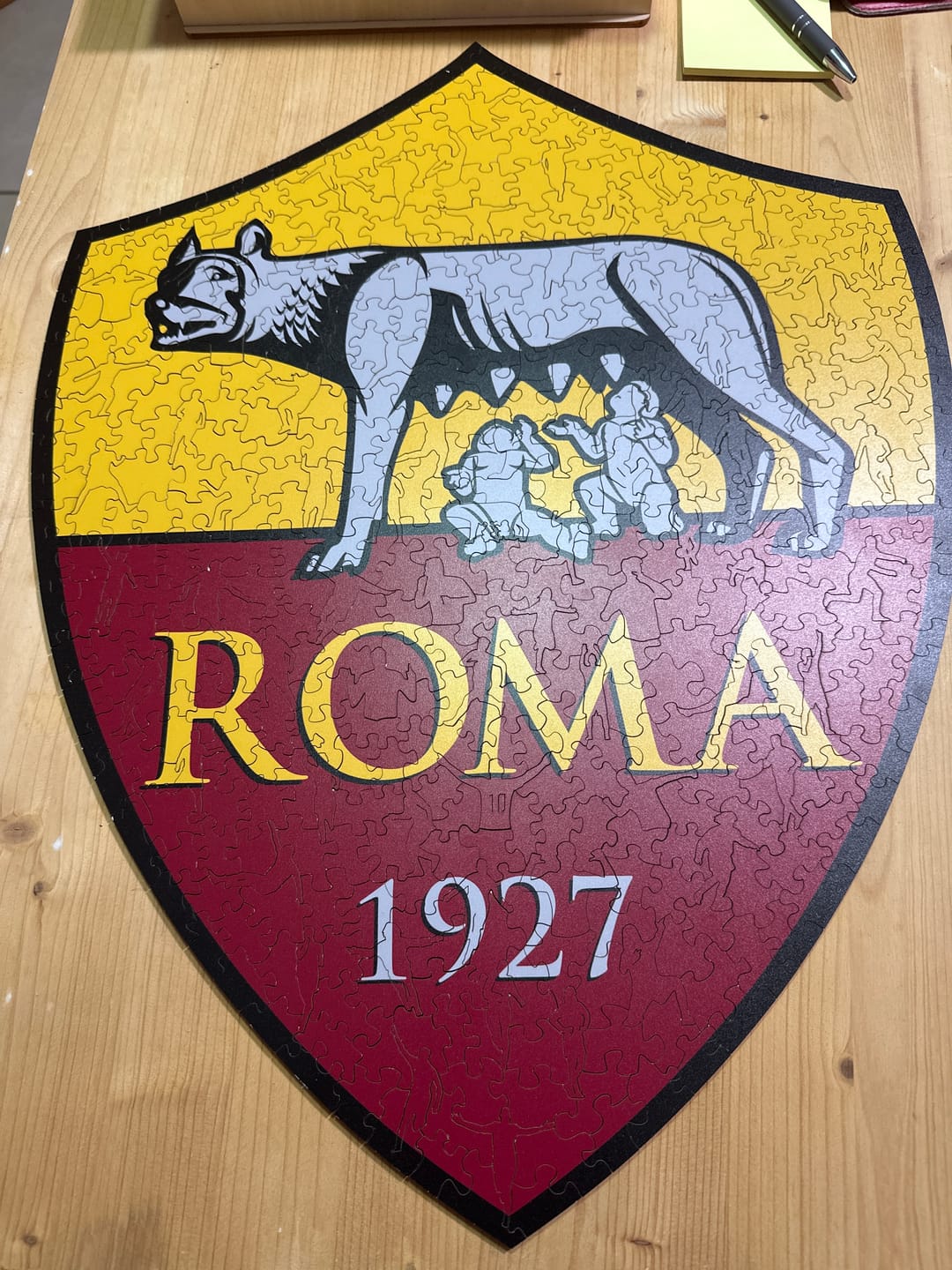 Customer photo review of Logo Roma® - Puzzle di Legno