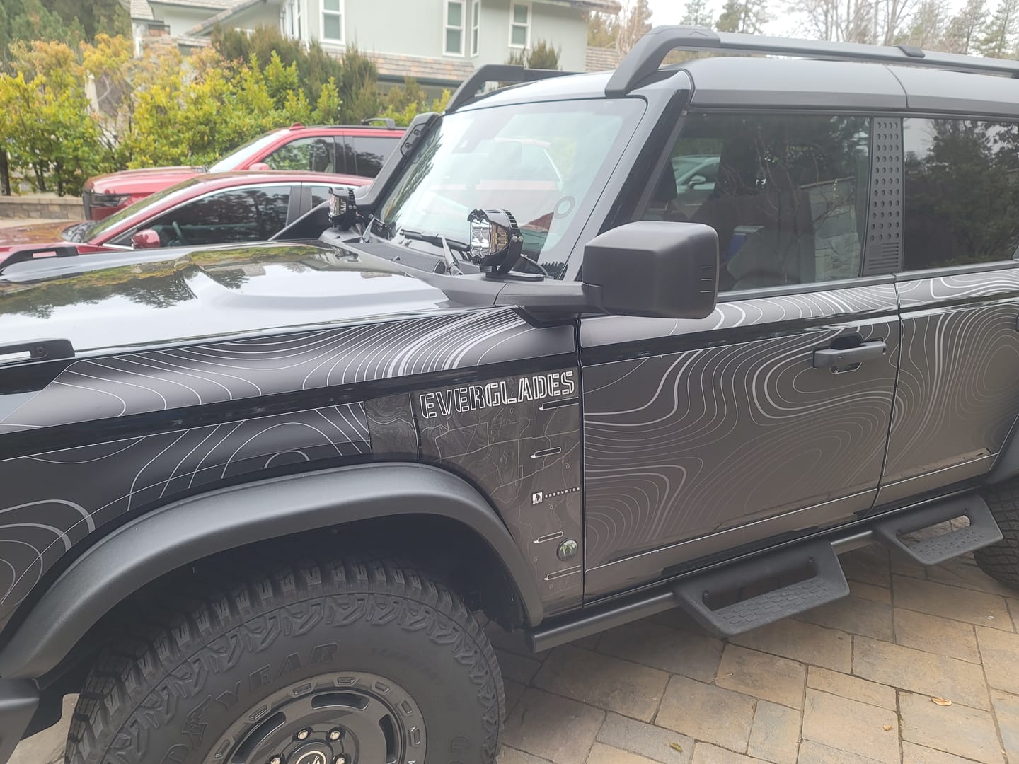 Customer photo review of MEK Removable Trail Armor: Bronco Hood