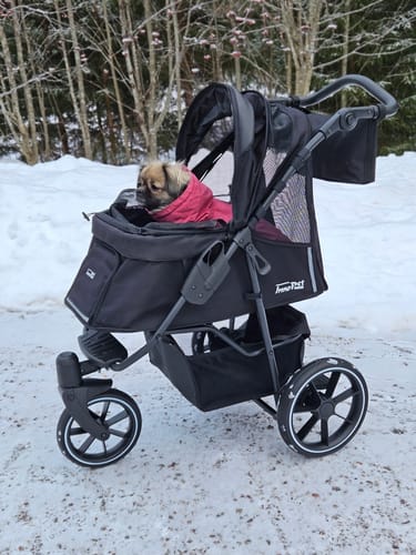 Customer photo review of Premium Cozy lemmikkirattaat