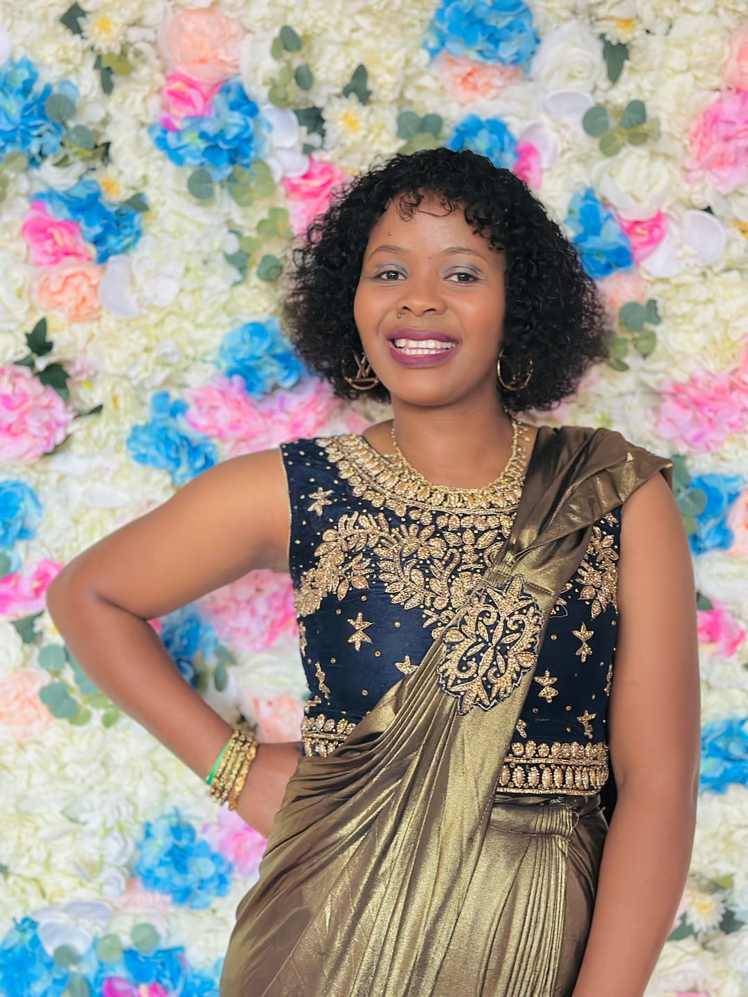 Customer photo review of Brazilian Water Wave Fringe - Zoe