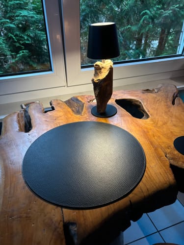 Customer photo review of LED Akku Tischlampe SERA kabellos Schirm Schwarz