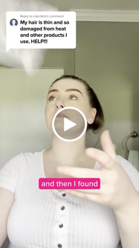 Customer video review of messy