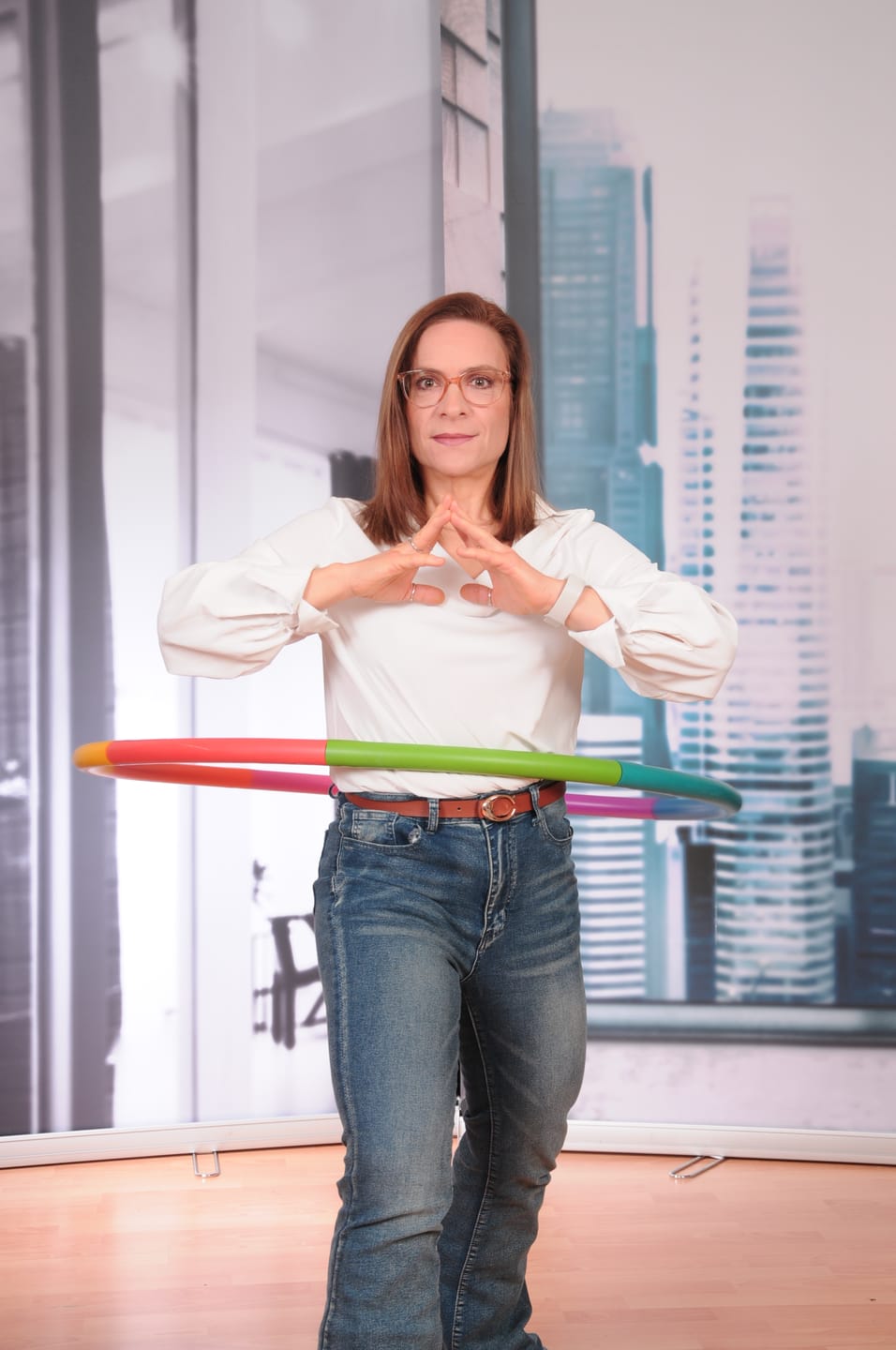 Customer photo review of Powerhoop Light Hula Hoop